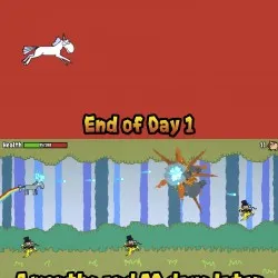 A screenshot comparing the Day 1 prototype with the build as it stands now, 5 months later.